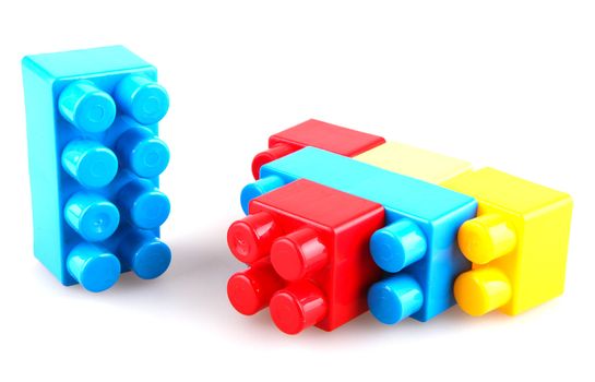 Plastic building blocks