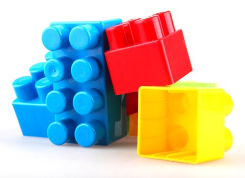 Plastic building blocks
