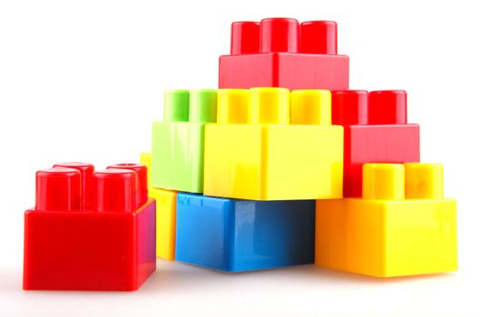 Plastic building blocks