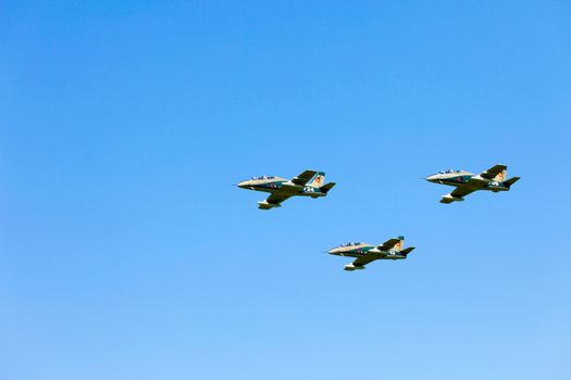 Romanian IAR 99 Soim plane flying