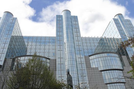 Building of the European Parliament in Brussels