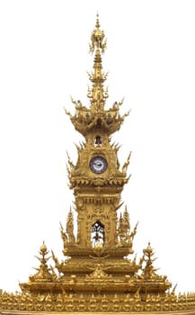 Clock tower of northern, Thailand.