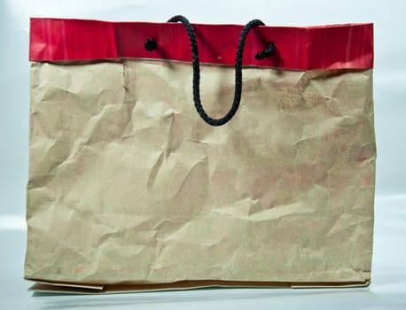 recycle bag on white background