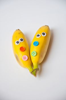 creatives banana for action and face