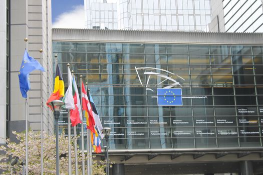 Building of the European Parliament in Brussels