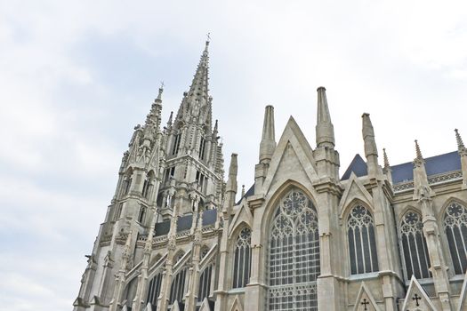 Castle tower in Brussels 