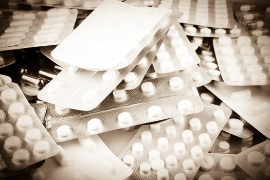 Packs of pills