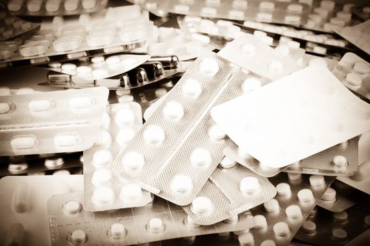Packs of pills