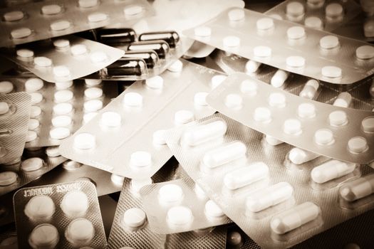 Packs of pills
