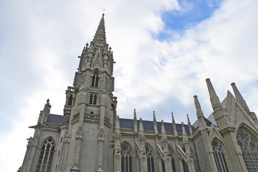 Castle tower in Brussels 