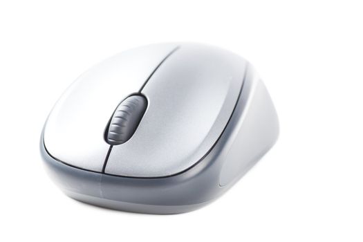 Computer mouse isolated over white background