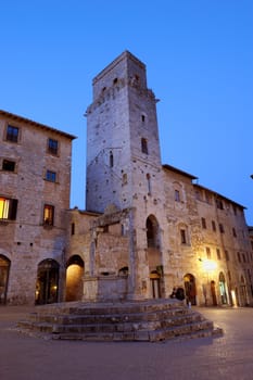 San Gimignano is a jewel of the tuscan medieval architecture