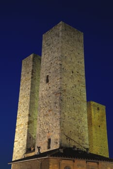 San Gimignano is a jewel of the tuscan medieval architecture