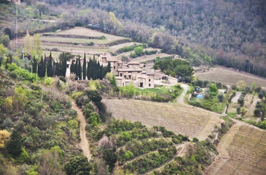 farmland and countryside in Chianti, Tuscany, Italy