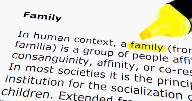 Text highlighted in yellow with felt tip pen
