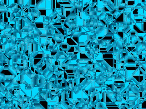 Circuit Board Illustration Background