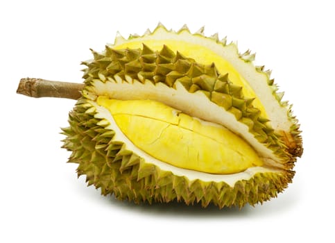 Durian isolated on white background