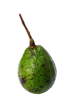 Avocado on white,  Fruit isolated