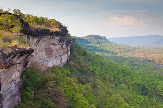 Phatam National Park with Mekong river in Thailand