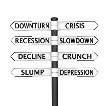 Eight pointers related to economic crisis pointing in two opposite directions