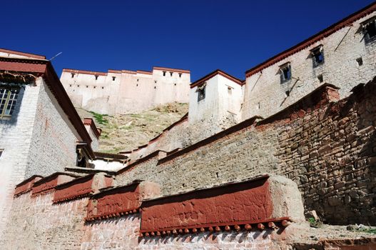 Landmark of a famous ancient Tibetan castle