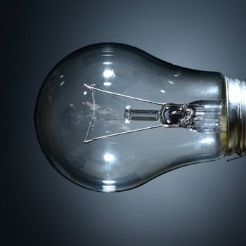 energy bulb macro close up