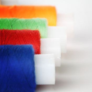 thread isolated on white background