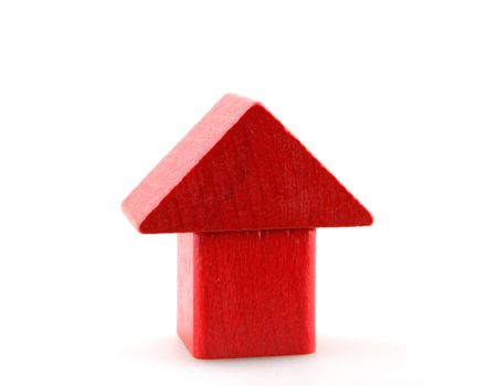 Wooden building blocks.