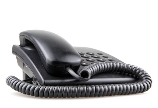 Telephone isolated on white.