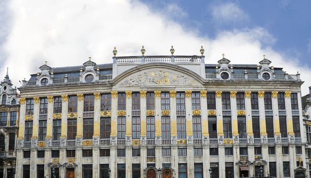 Brussels grand place building, Belgium 