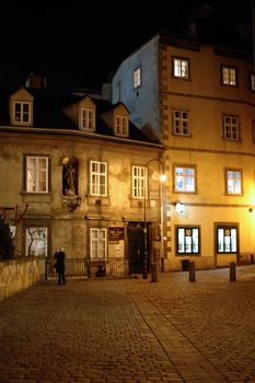 Night view of Vienna, Austria