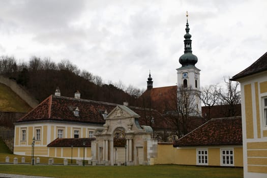 Beautiful views of European cities, central Europe