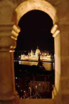 Night view of Budapest, Hungary