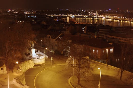 Night view of Budapest, Hungary