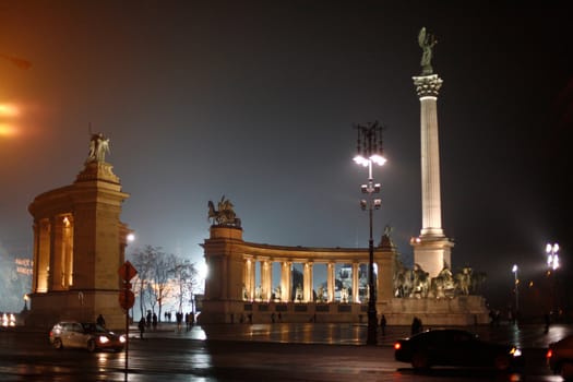 Night view of Budapest, Hungary