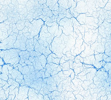 blue abstract fine fissured background