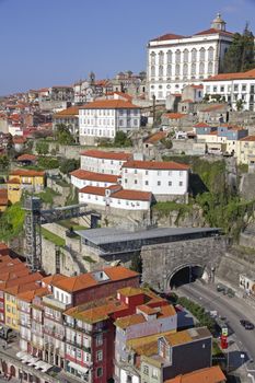 Portugal. Porto city. Old historical part of Porto. Ribeira 