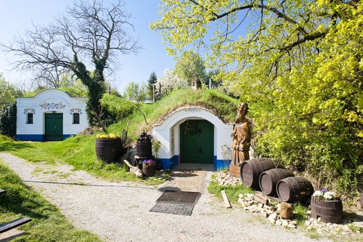wine cellars, Petrov - Plze, Czech Republic