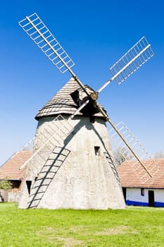 windmill, Kuzelov, Czech Republic