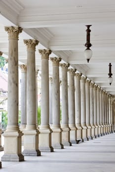 Mlynska Colonnade, Karlovy Vary (Carlsbad), Czech Republic