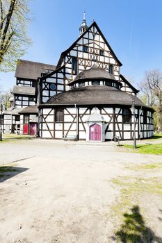 timbered church of Swidnica, Silesia, Poland