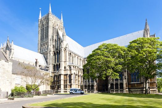 cathedral of Lincoln, East Midlands, England