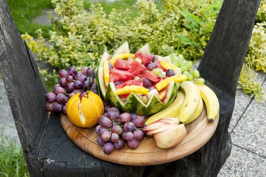 fruit still life with water melon