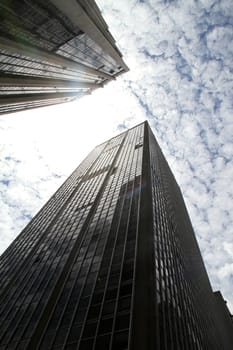 A Skyscraper in downtown Sao Paulo, Brazil.