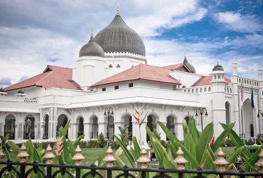 the kapitan keling mosque in penang malaysia.
