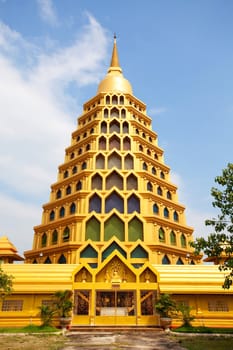 Stupa in temple Thailand