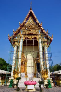 Temple Repair in Thailand