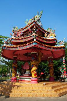 China temple in Thailand