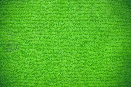 green fabric texture background