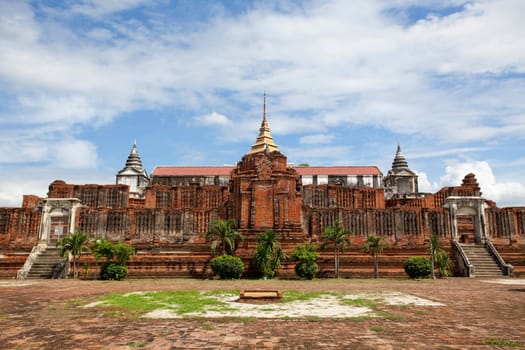 Nakornluang Castle in Ayutthaya, Thailand